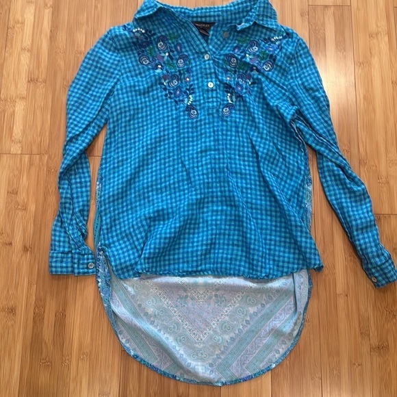 Multiples blouse/long sleeve size medium women’s - Picture 6 of 6